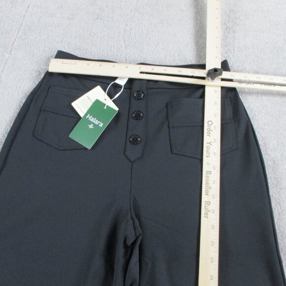 Halara Pants Womens Medium Day Stretch High Waisted Pockets Straight Leg Casual - Picture 7 of 13